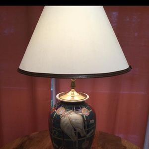 Vintage Ralph Lauren lamp- Equestrian themed